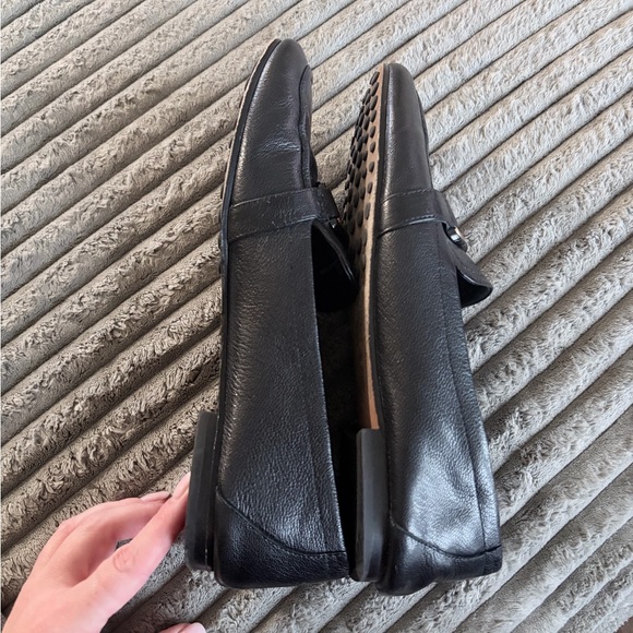 Tory Burch Georgia Loafers Black leather size 10 - Picture 12 of 12